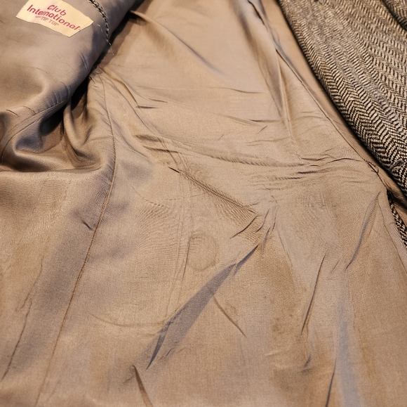 Vintage Houndstooth Wool Jacket - Picture 8 of 12